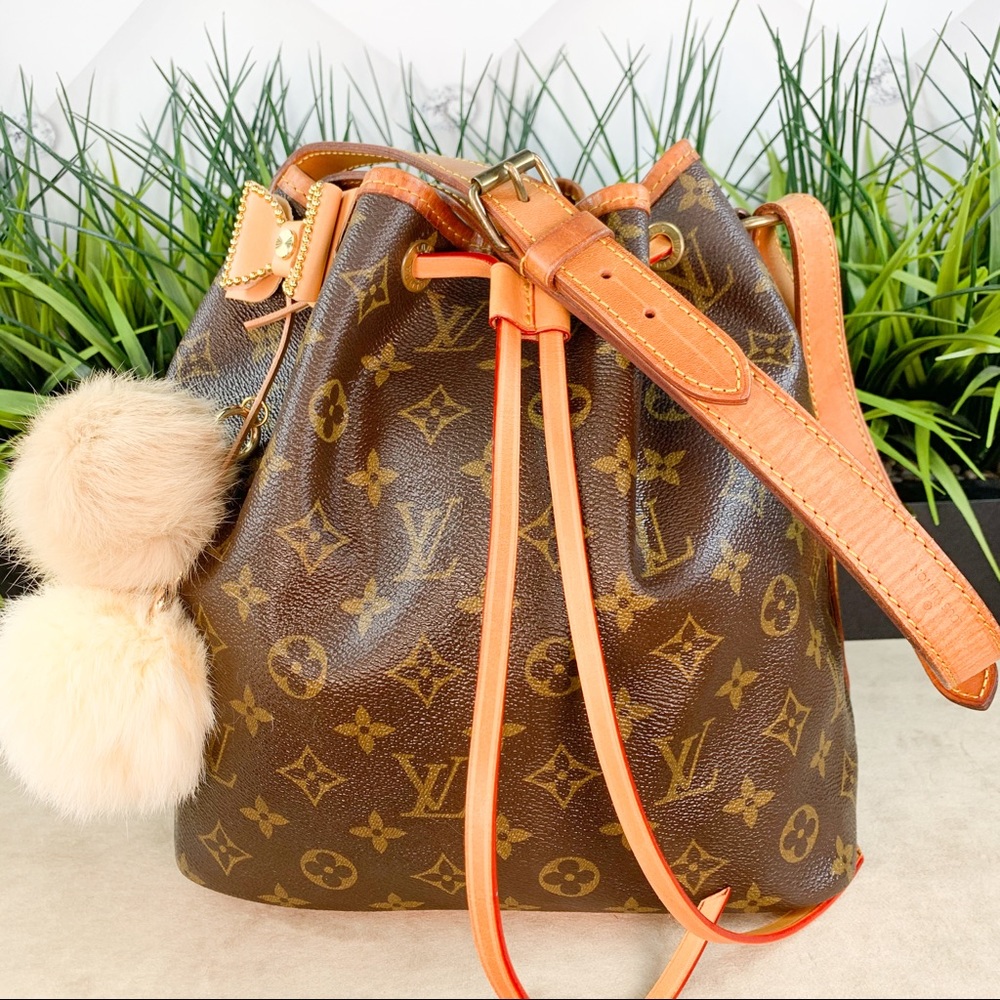 Authentic Louis Vuitton Petit Noe Monogram Bag